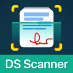 ds scanner: docs & pdf scanner android application logo